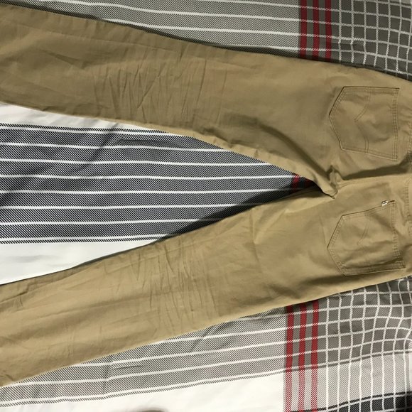 Levi's Men's 508 Skinny Tapered Khaki W33 L32 - Picture 3 of 6